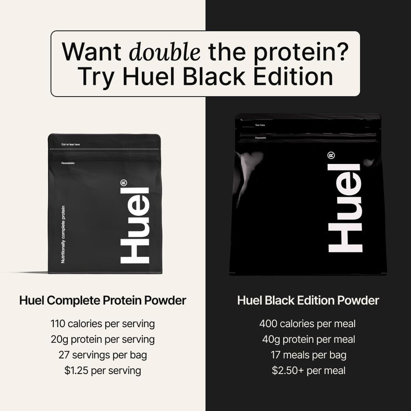 Huel Vegan Protein Powder | Strawberry | Complete Nutrition | 20g Protein | 26 Servings | 100% Plant-Based | 27 Vitamins & Minerals, Gluten Free, Non-GMO, Lactose Free 26.6 Ounce (Pack of 1)