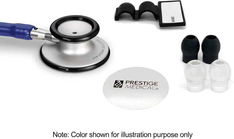 Prestige Medical Clinical Lite Stethoscope, Stealth/Neon Green