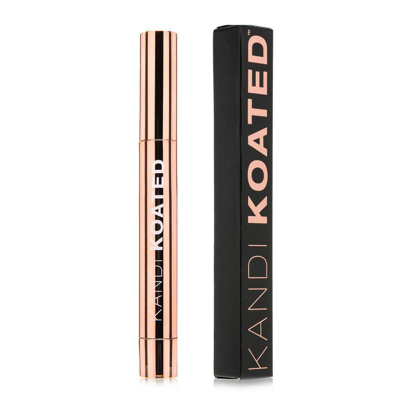 Kandi Koated Hint of Attitude [Salty] Tinted Lip Balm by Kandi Burruss | Sheer Tinted Balm, Moisturizing Chapstick with Vitamins, Paraben-Free, Cruelty-Free Formula | Beauty & Makeup Salty - A Coral Peach
