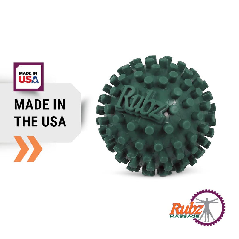 [Australia] - Due North Foot Rubz Hand & Back Massage Ball - Relieve Pain from Plantar Fasciitis, Tight Muscles & Sore Feet - Massage Tool Hand & Foot Ball 