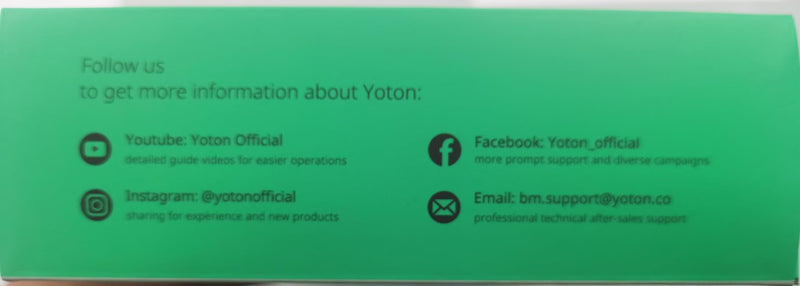 [Australia] - YOTON Baby Monitor no WiFi, 4.3" Baby Monitor Camera with 4X Zoom, 1.8m USB-C Charging Cable, Infrared Night Vision, Two Way Audio, Rechargeable 1500mAh Battery, for Baby/Pet (White) 