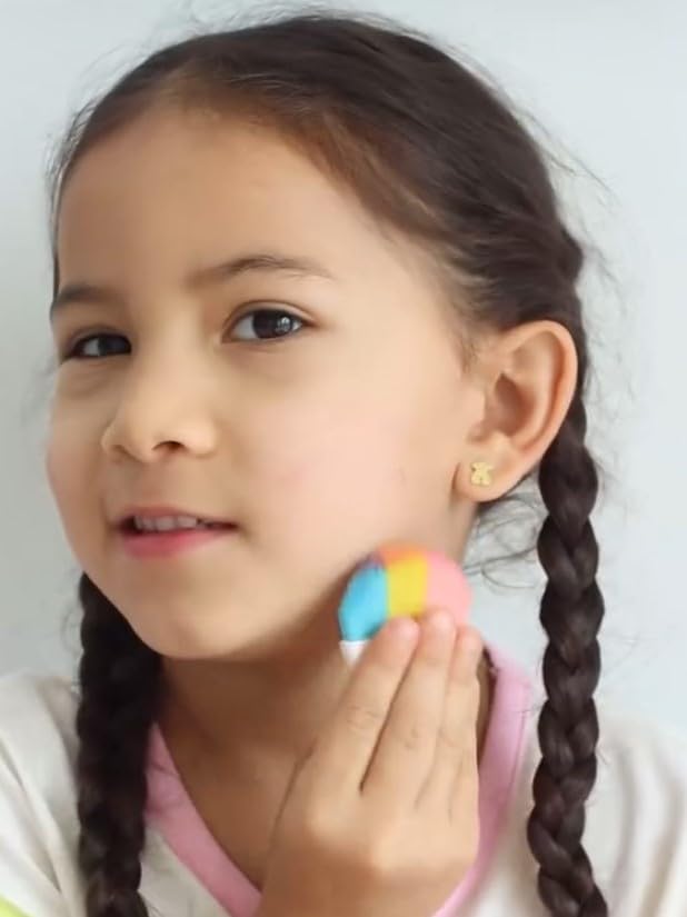 [Australia] - Klee Naturals Makeup Kit with Eye Shadow, Blush, Glitter Gel and Lip Shimmer. Kid-Friendly and Non-Toxic. Made in USA. (Whirl With It) Whirl With It 