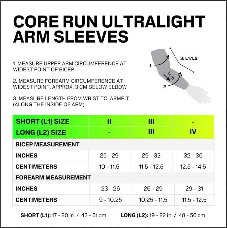[Australia] - CEP Forearm Support Compression Sleeves, Men & Women - Forearm Sleeves (Pair) 4 White/Black 