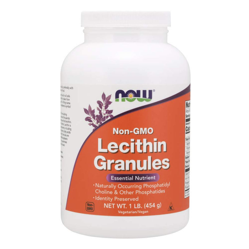 Lecithin Granules NON-GMO Now Foods 1 lbs Granule 1 Pound (Pack of 1)