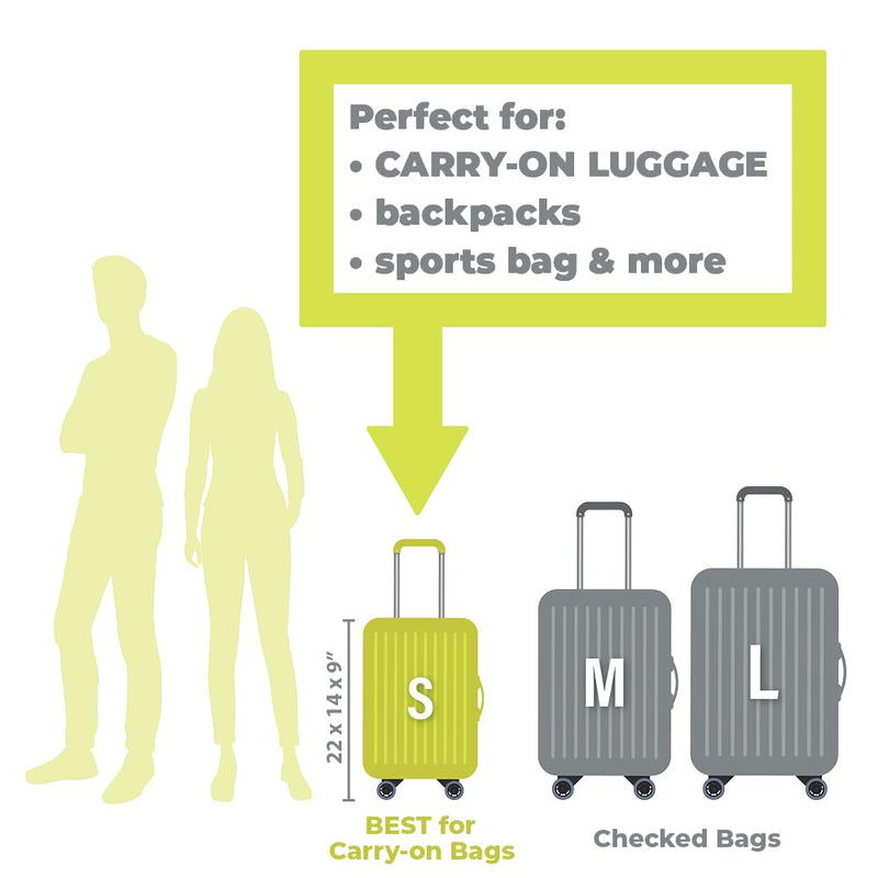Beeyond Compression Packing Cubes Set - 6 Pieces for Travel and Luggage Organization, Includes Large & Small Cubes, Accessories Bag, and Laundry Bag White & green (6 Pieces)