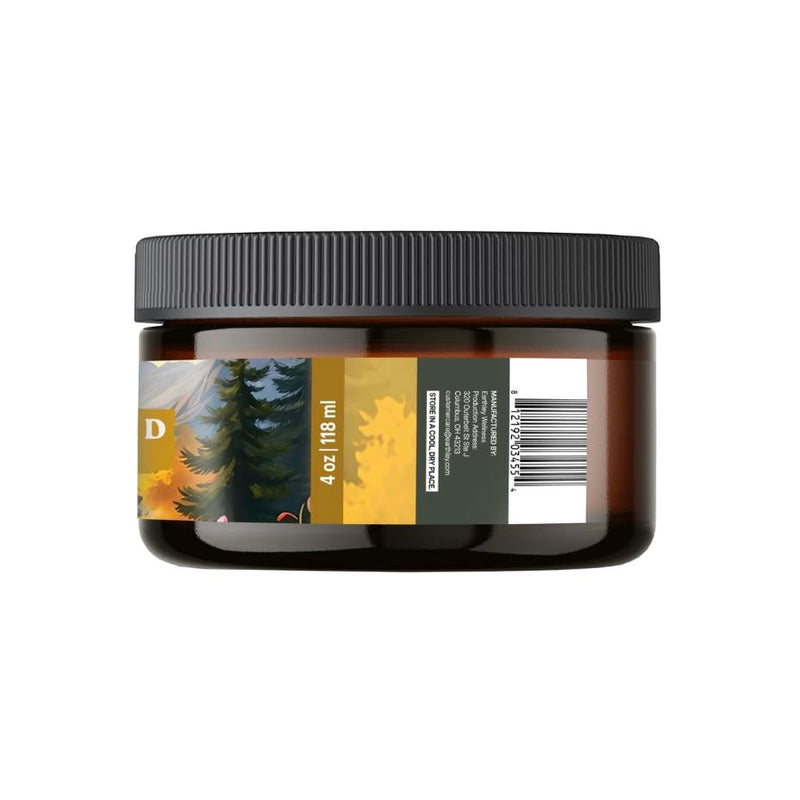 Earthley Wellness Cod Liver Oil, Omega-3 Fish Oil with Vitamins A & D, Immune & Brain Health Support, Daily Nourishment, No Harsh Additives, Non-GMO, Line-Caught Cod (4 oz, Cream)