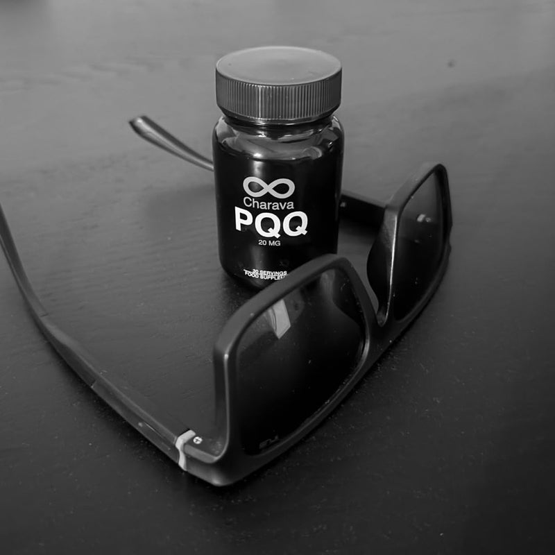 PQQ 20mg – 30 Vegan Capsules – 99%+ Highly Purified & Bioavailable Pyrroloquinoline Quinone – Cellular Energy & Mitochondrial Support – 30 Servings