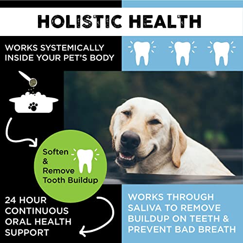 Nature's Diet Nature's Toothbrush Icelandic Seaweed Whole Flakes Oral Health Breath and Build-up Control Daily Meal Topper for Dogs & Cats - PawsPlanet Australia