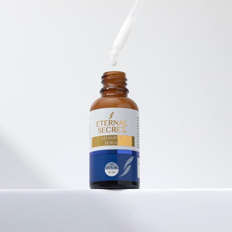 Dr. Simi Eternal Secret® Vitamin E Serum | Lightweight Antioxidant Formula to help Nourish, Soften & Protect Skin | Daily Barrier Support for Radiant, Healthy-Looking Skin, 30 ml