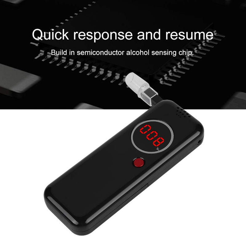 [Australia] - Tosuny Breathalyzer, Portable Breathalyzer Professional Breathalyzer, Fast Responding Breathalyzer with Digital Red LCD Display 