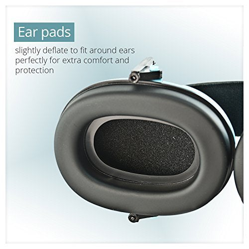 [Australia] - Noise Cancelling Headphones for Kids, Adjustable Baby Ear Protection Earmuffs with Ergonomic Design Blue 