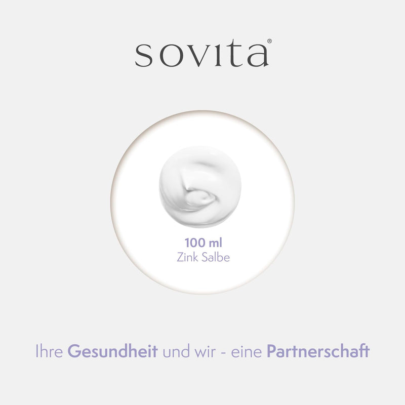 [Australia] - sovita zinc ointment | Protection & care for sensitive skin | Vegan | 100ml 