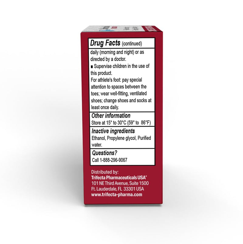 [Australia] - Globe 1% Topical Clotrimazole Solution 10ml Bottle (0.33 Fluid Ounce Liquid) for Athlete‚Äôs Foot, Jock Itch, Ringworm Fast-Acting Relief- Extra Strength Formula for Itching,Irritation & Skin Protection 