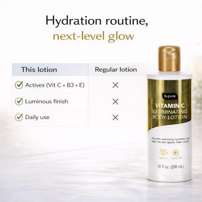 b.pure Vitamin C Body Lotion (2 EA 8 oz)