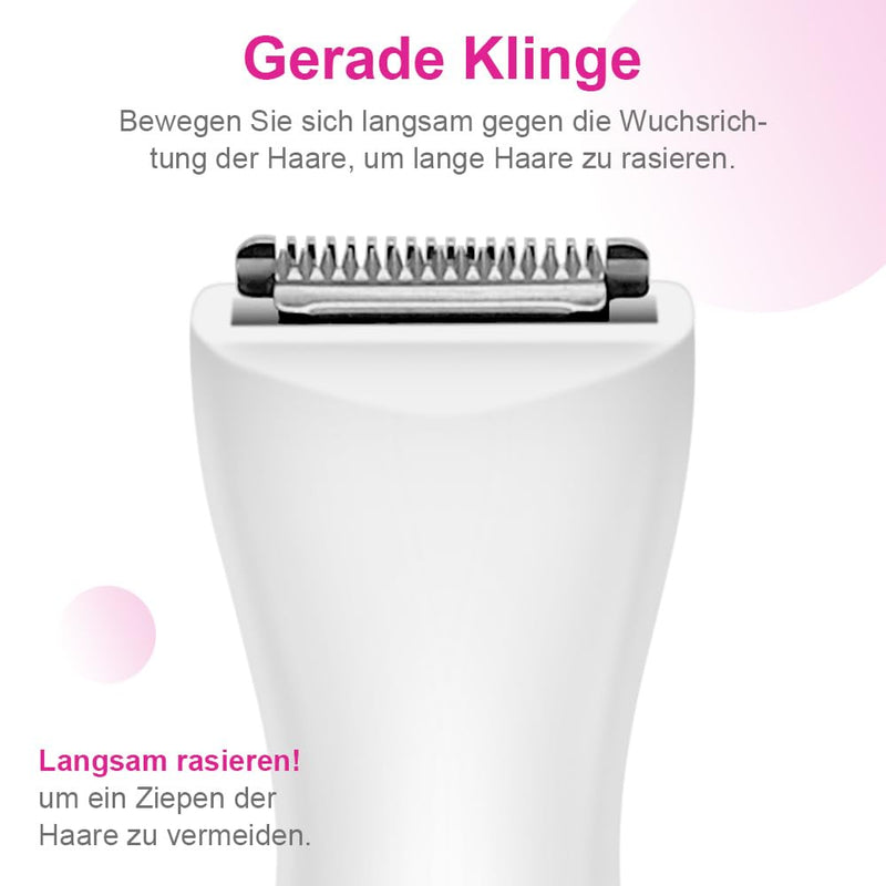 [Australia] - Funstant bikini trimmer, intimate pubic hair razor with comb, electric intimate area razor for women, safe hair trimmer with floating foil, intimate hair trimmer for women's private area 