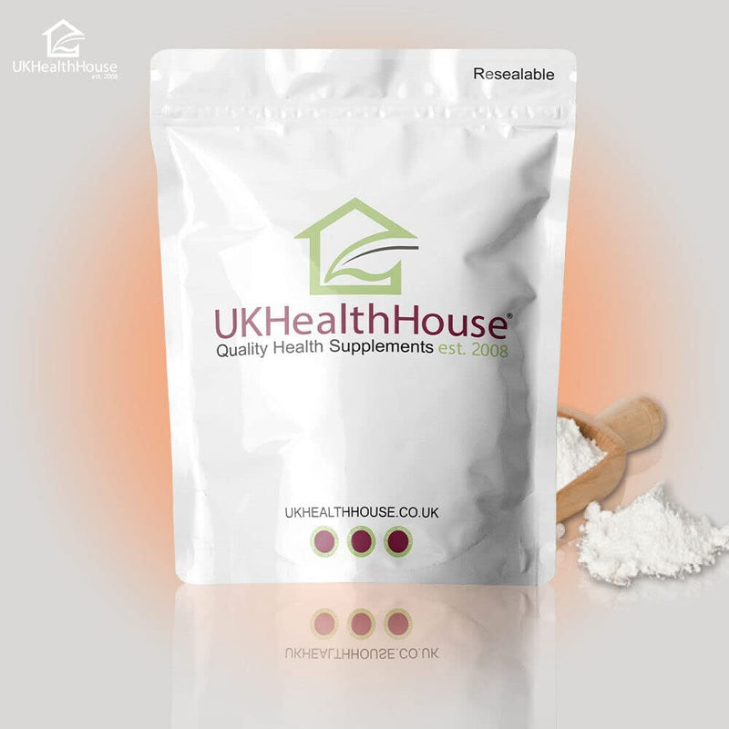 UKHealthHouse 100% Pure MSM Powder 100g – Vegan Methylsulfonylmethane Supplement – Joint, Muscle & Collagen Support – Food Grade Sulphur for Detox & Inflammation Relief