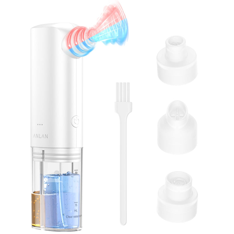 ANLAN Blackhead Remover for Face – Pore Extractor Vacuum with Microbubble Cleaning Blackhead Extractor Tools with 3 Suction Levels Acne Pimple Extractor Kit for Nose Face & T-Zone