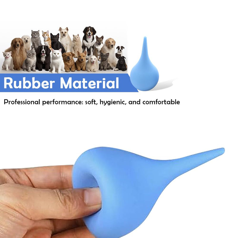 [Australia] - 4 Pack Hand Bulb Ear Syringes, Professional Soft Reusable Rubber Suction Ear Syringe Ball, Manual Fluid Suction Device Ear Washing Squeeze Bulb for Adults, Pet, 4 Sizes(25ml, 41ml, 65ml, 90ml) 