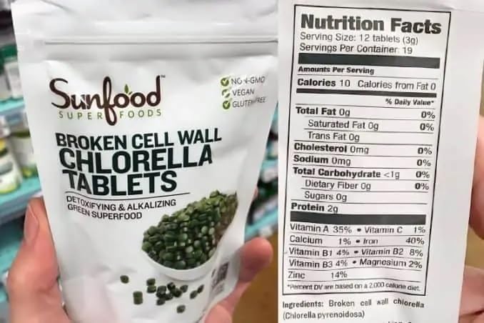 [Australia] - Sunfood Chlorella Tablets, 2 oz 