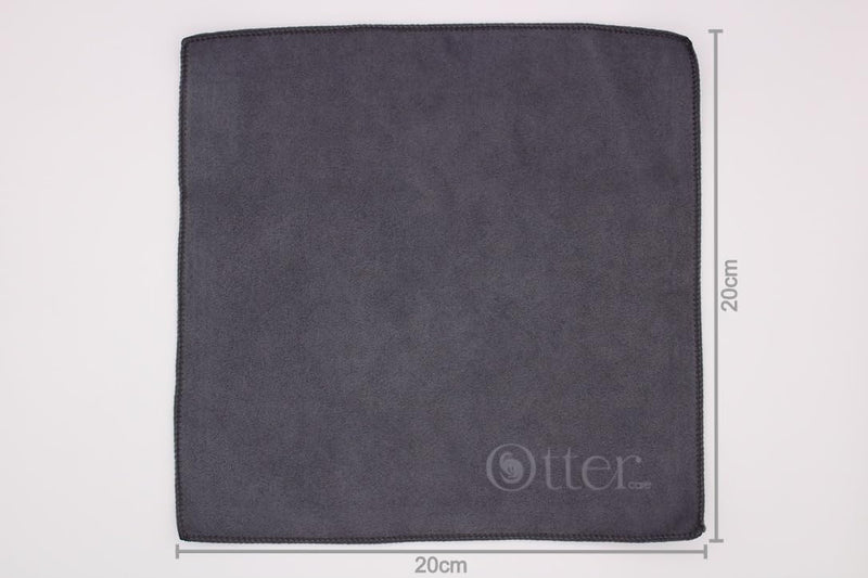 [Australia] - No scratches Premium glasses cleaning cloths - 2x microfiber cleaning cloths (20x20cm) for glasses, cell phone, laptop & camera lens, optician quality 