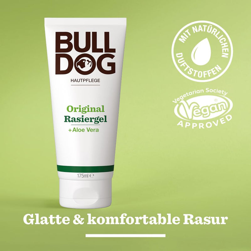 [Australia] - BULLDOG - wet shave for men | Original shaving cream | For a smooth & close shave | 175ml 175g (pack of 1) 