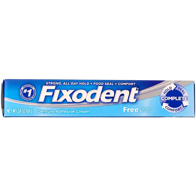 [Australia] - Fixodent Free Denture Adhesive Cream 2.40 Ounce (Pack of 2) 