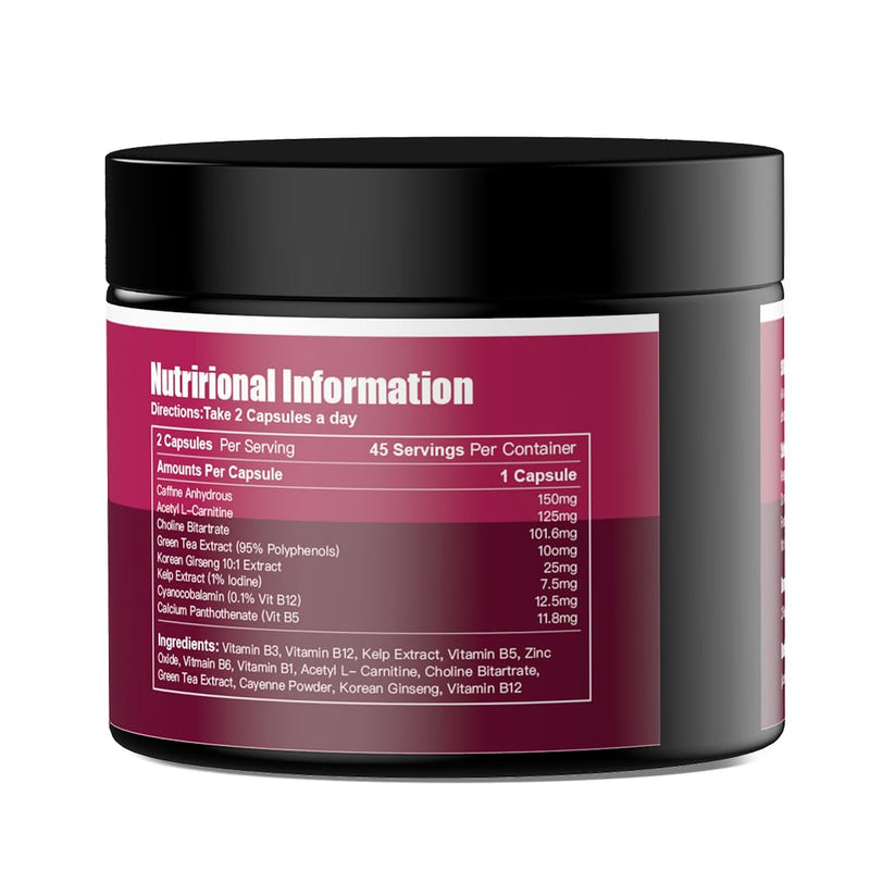 Triple-Strength T5 Capsules for Enhanced Exercise Results—Fat Burning and Weight Management for Both Men and Women
