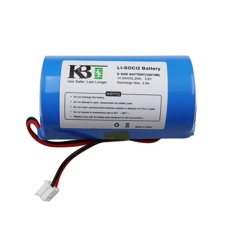 [Australia] - KBT 3.6V 14500mAh ER34615M D-Size Li-SOCL2 High Performance Replacement Battery, ER34615M-T1 Compatible with DSC WT4911 WT4911B WT8911 ALEXOR Wireless Outdoor Siren WT4911BATT ADT 