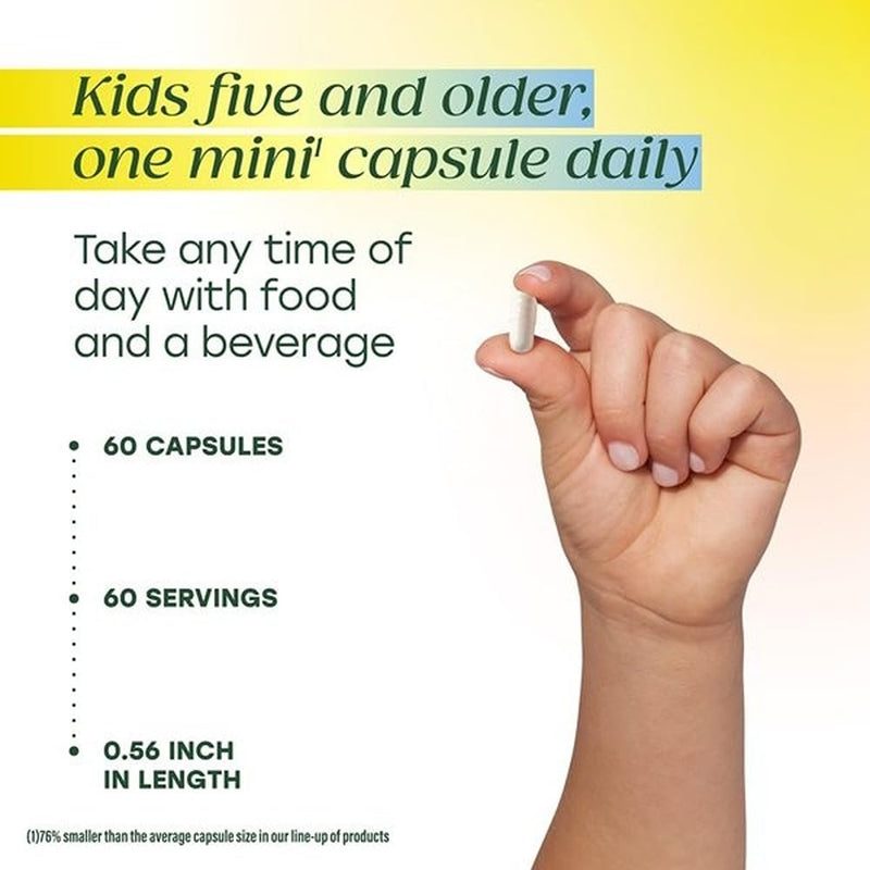 DailyFoods, Kids N' Us MegaFlora, 60 Capsules (Ice)