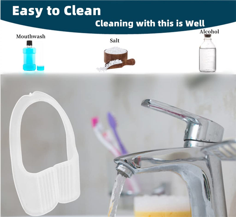 ZJchao 10pcs Teeth Grinding Guards, Night Guard Rubber, Mouth Clenching Guard for Grinding Teeth Night Guard