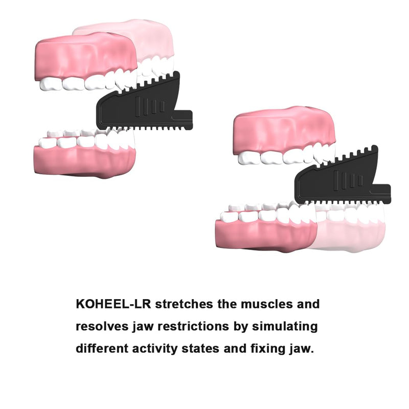 [Australia] - KOHEEL LR Pain relief for symptoms caused by a tight jaw - TMD, jaw clenching, headaches, limited anterior and posterior jaw extension, trismus and etc 