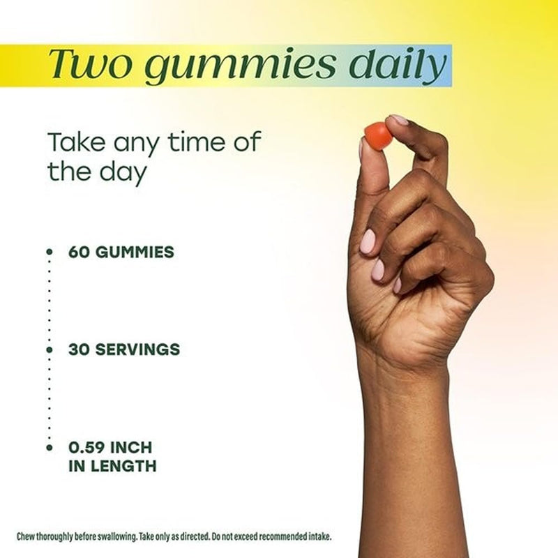 MegaFood Vitamin D3 K2, Bone, Muscle & Immune Health, Peach, 60 Gummies | Vitamin D3 5000 IU with Vitamin K2 for Bone, Muscle, Teeth & Immune Health, No Gelatin, Pectin Based, Vegetarian 30 Servings