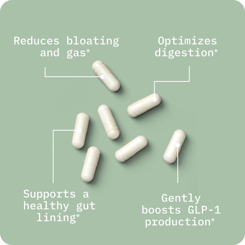 [Australia] - BodyBio Butyrate - Postbiotic for Gut Health, Digestive Support, Bloat, Gas & Constipation Relief, Leaky Gut Repair - Calcium, Magnesium + Butyric Acid Supplement for GI Wellness 100 Count (Pack of 1) 