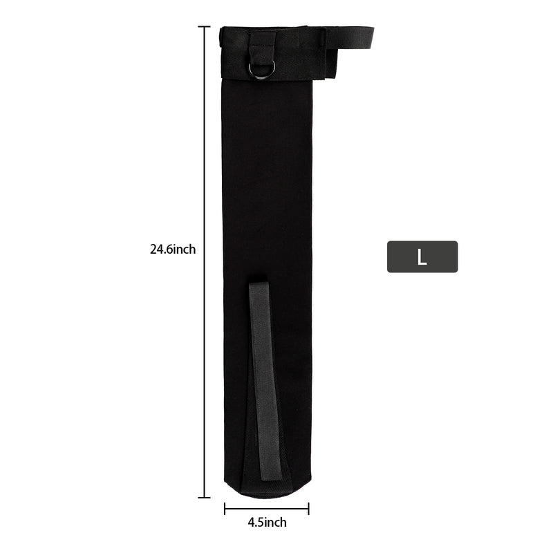 Plantar Fasciitis Sock Night Splint Foot Drop Brace Leg Calf Stretcher Compression Socks for Plantar Fasciitis Achilles Tendonitis Heel Pain Relief Arch Ankle Support Sleeve Hamstring Stretch Wrap Large Black, a Pair