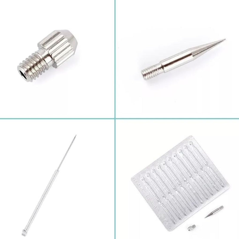 Universal Parts Accessory Compatible with Blemish Removal Tools: 100 Fine Tips+1 Thick +1 Cap