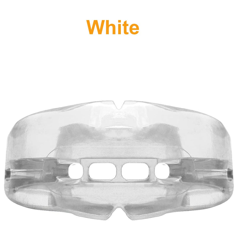 [Australia] - Coolrunner Double Braces Mouth Guard, Sports Athletic Mouth Guards Youth Mouthguard for Upper and Lower Teeth Protection Required for Youth, Teenager and Adults (Blue) (Blue+Transparent) Blue 