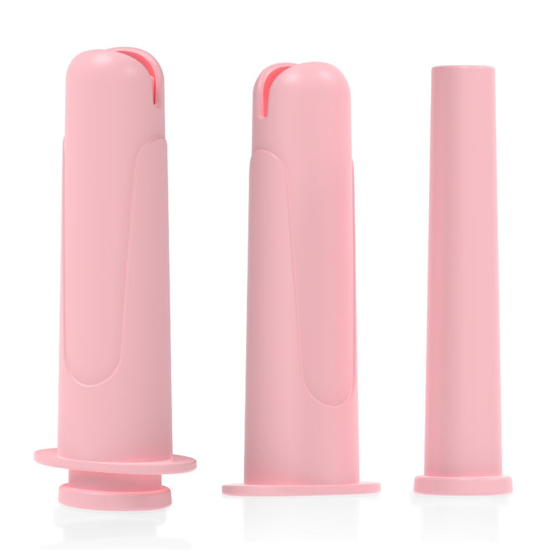 [Australia] - SafeInsert DISC Applicator Only for Menstrual Discs-Ergonomic Insertion Tool, Hygienic Reusable Menstrual Disc Applicator for Women, Comfortble Application with Grip Handle (Pink) Pink 