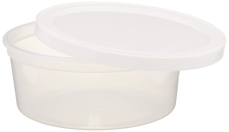 [Australia] - Sammons Preston 56417 Putty Containers for 4 or 6 Ounces of Therapy Putty, Pack of 10 6 oz. 