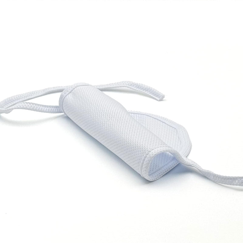 [Australia] - Adjustable Tracheotomy Dust Cover [3-Pack, Black/White/Khaki] - Breathable Mesh Stoma Protector for Tracheostomy Care, Universal Fit Neck Stoma Covers for Dust Protection 