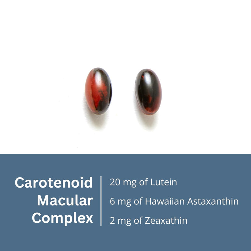 [Australia] - EyeAstin, BioAstin Hawaiian Astaxanthin with Lutein & Zeaxanthin, Supports Eye Health Naturally, 60 Count EyeAstin 