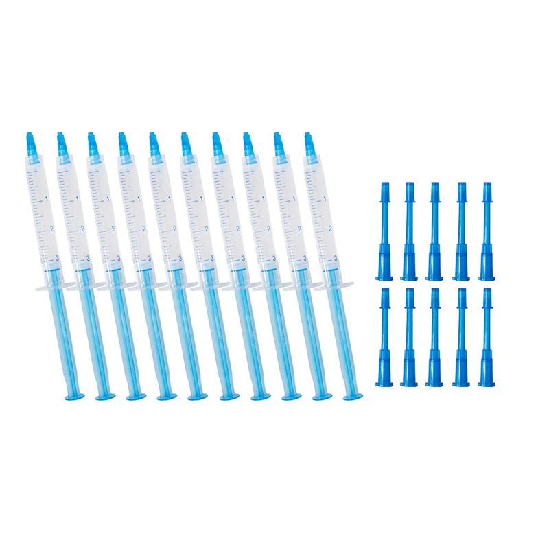 [Australia] - 10pcs 3ml Teeth Whitening Gel Syringes, Refills 35% CP Bleaching Gel Kit Tooth Whitener Gel for Home Use 