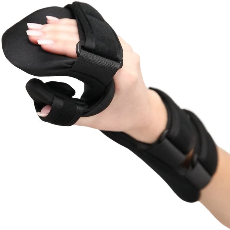 Carpal Tunnel Wrist Brace Night Support, Resting Wrist Splint for Syndrome Tendonitis Carpelrx, Cockup Hand Wrist Support Braces for Sleeping Sprained Pain Relief Orthopedic Right Medium