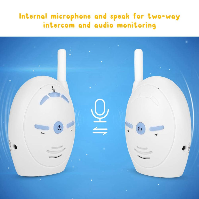[Australia] - Dioche Audio Baby Monitor, Digital Audio Baby Monitor Nanny Intercom Electronic Alarm Two-Way and Talk Back Intercom (US) 