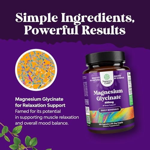 Bundle of PMS Support Supplement for Women – Hormone Balance & Menstrual Discomfort with DIM Chasteberry and Pure Magnesium Glycinate Supplement 400mg Per Serving for Mood Sleep and Relaxation Support