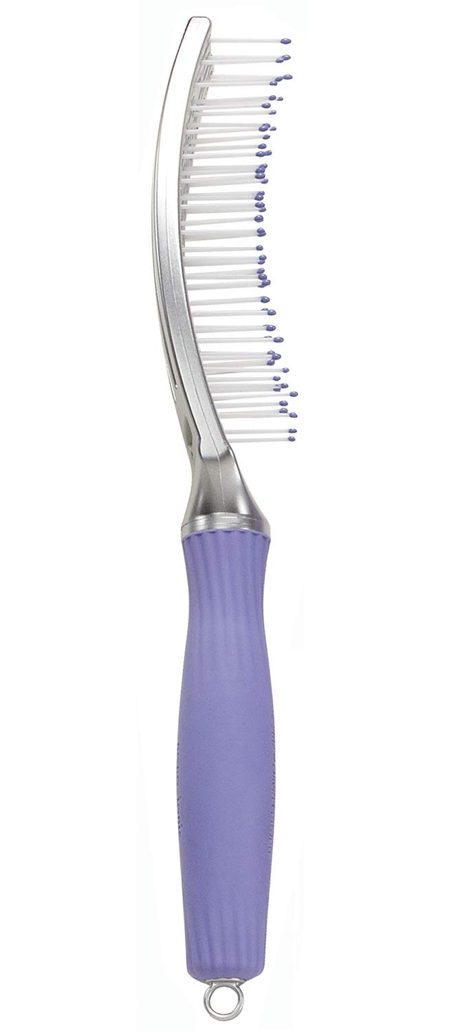 Olivia Garden Finger Brush Scalp-Hugging & Vented Paddle Hair Brush FB Small
