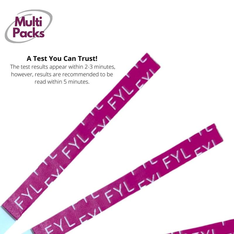 [Australia] - Easy to Use Fentanyl Test Strips | Accurate Reliable Fentanyl Test Kit for Home Screening | Results with 20 ng/mL Cutoff | Rapid Results in Minutes | One Step Drug Testing Kit [25 Pack] - 12 PANEL NOW 
