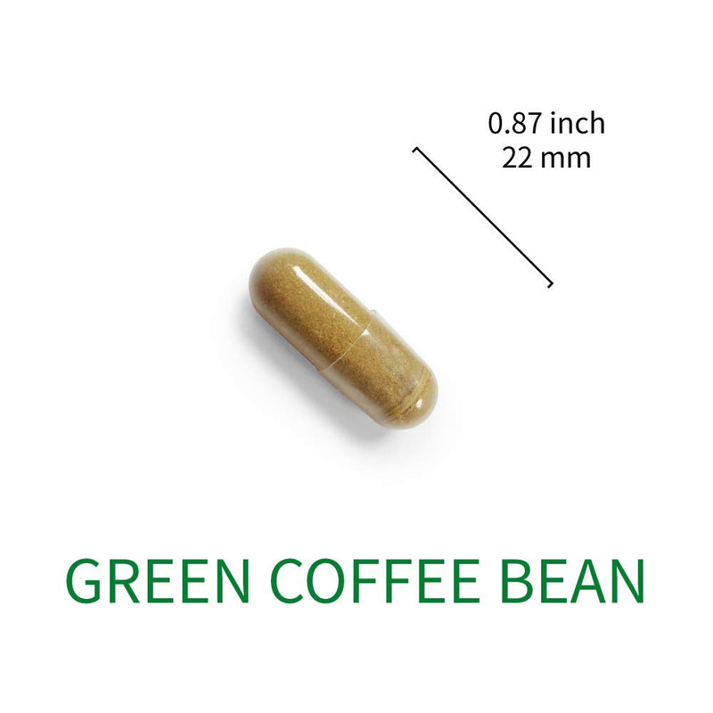[Australia] - Lovita Green Coffee Bean Extract, 50% Chlorogenic Acid for Metabolism, Energy & Weight Management, 800 mg per Day, Vegan, Non-GMO, Gluten-Free, Natural Antioxidant Supplement, 60 Capsules 60 Count (Pack of 1) Classic Packaging 