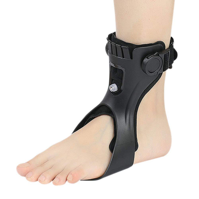 Drop Foot Brace Orthosis AFO AFOs Ankle Brace Support With Comfortable Inflatable Airbag for Hemiplegia Stroke Shoes Walking (Left foot, X-Large) Left foot