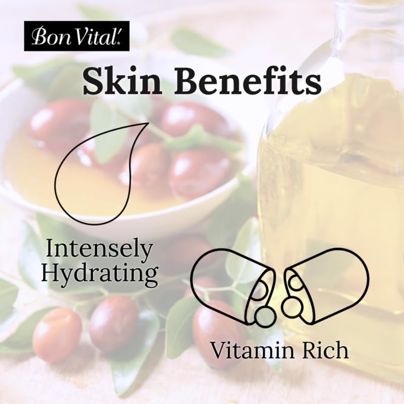 [Australia] - Bon Vital' Deep Tissue Massage Lotion for Deep Tissue Massages and Muscle Relaxation, Moisturizer Leaves No Greasy Feeling, Penetrates Deeply to Repair and Soften Skin, 8 Oz, Label may Vary 8oz 