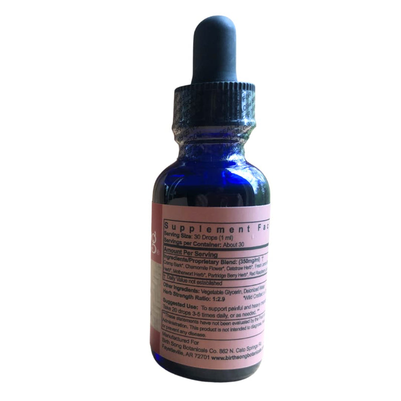 [Australia] - Menstrual Cycle Support Tincture, Herbal Drops for Healthy Menstruation, Natural Menstrual Care Supplement for Teens and Adults, Period Support 1oz. 